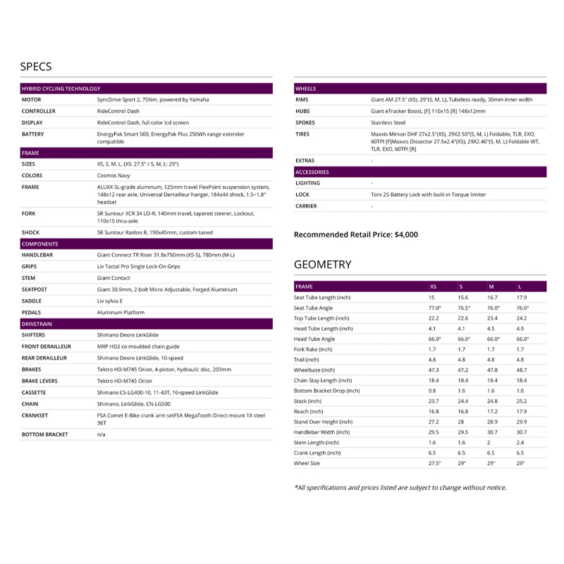 Liv Embolden E+ 2 E-Bike - 2023 2 Liv Embolden E+ 2 E-Bike - 2023 - Image 2