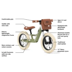 BERG Biky Retro 12" Balance Bike - Toddler -Peak Cycle Hub Sales Store 1313154 800 auto