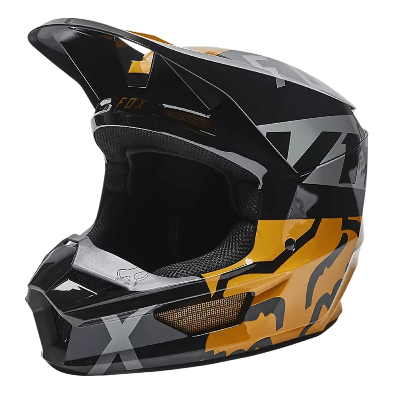 Fox V1 Skew Helmet - Youth 5 Fox V1 Skew Helmet - Youth - Image 5