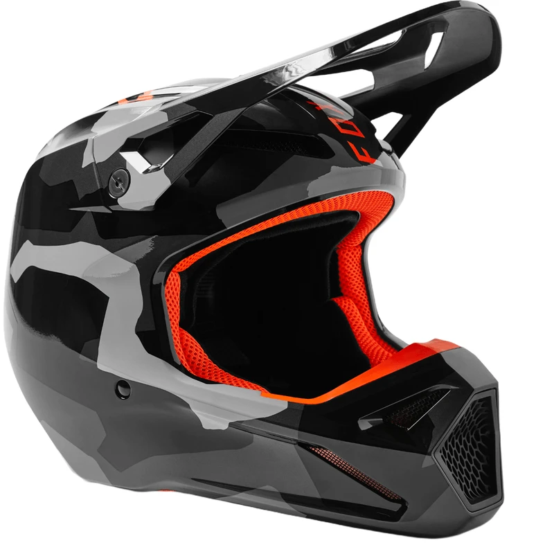 Fox V1 Bnkr Helmet - Youth 4 Fox V1 Bnkr Helmet - Youth - Image 4