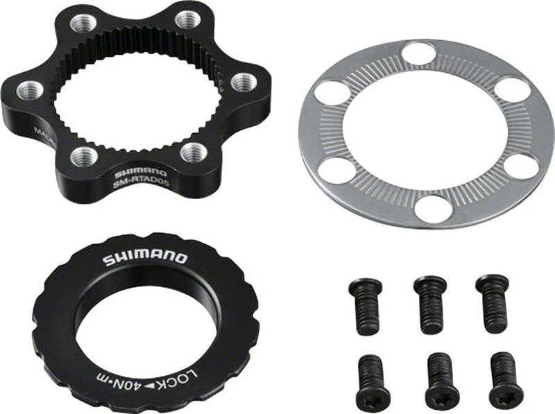 Shimano RTAD05 Disc Rotor Adaptor (6-Bolt To Centerlock) 1 Shimano RTAD05 Disc Rotor Adaptor (6-Bolt To Centerlock)